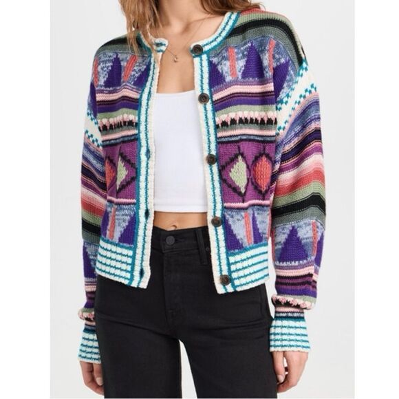MOTHER The Soaring High Cardigan - Picture 1 of 10